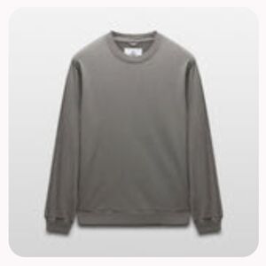 Reigning Champ lightweight terry crew neck sweater